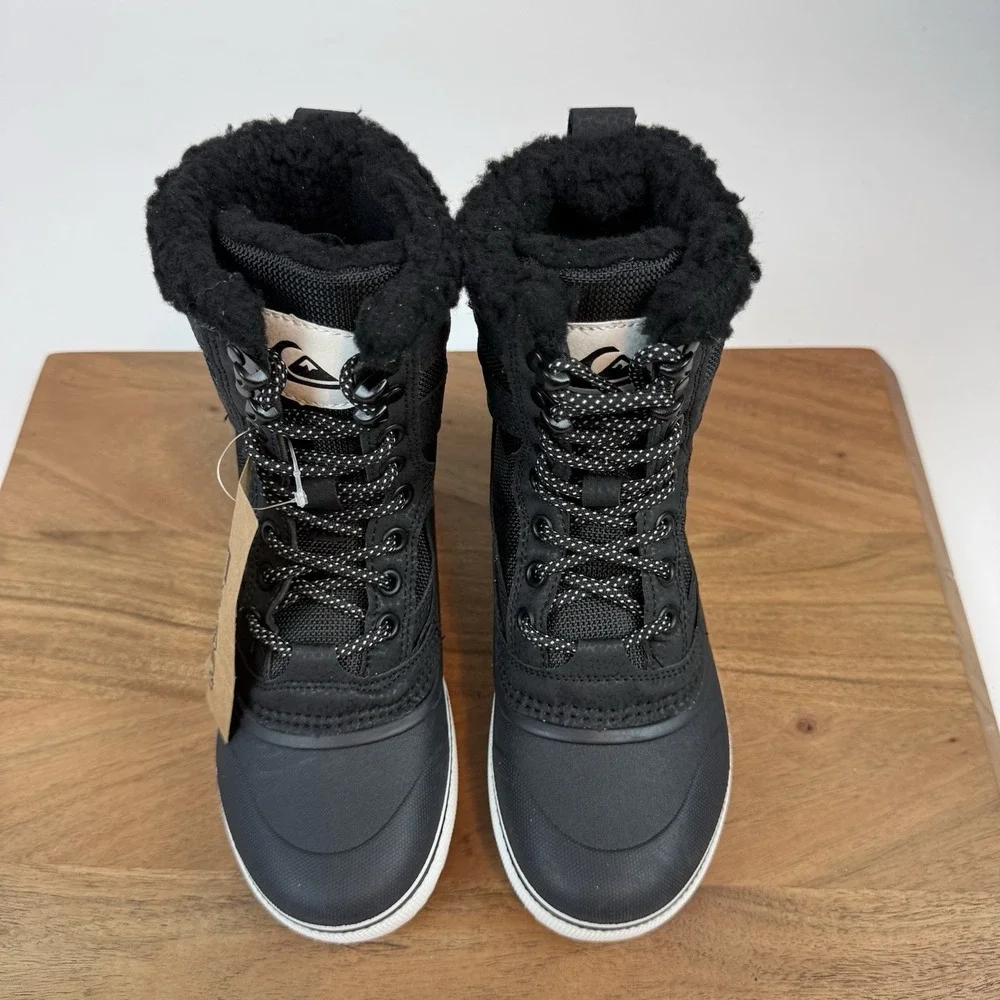 NWOB Big Kids Quicksilver Sub Zero Hi Insulated Winter Snow Boots‎ Sz 1 Y